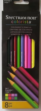 Spectrum Noir Colorista, Künstler Bleistifte, Set 1, Crafters Companion