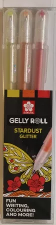 Gelly Roll, Stardust Glitter, 3 teilig, Sakura