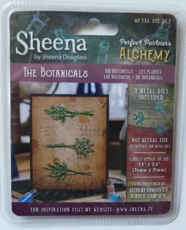 Sheena Douglass, Metall Stanze The Botanicals, Crafters Companion