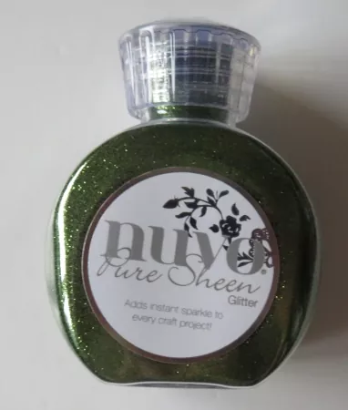 Nuvo Pure sheen glitter - olive-green, Tonic Studios