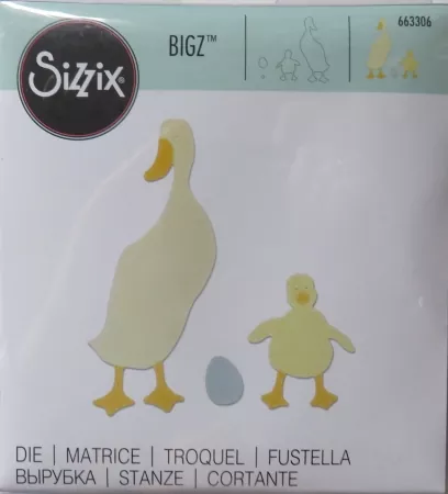 Sizzix, BigZ, Duck and Duckling, Tim Holtz