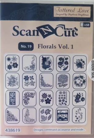 Scan NCut Florals Vol.1, Nr. 19, Tattered Lace - Sparpreis