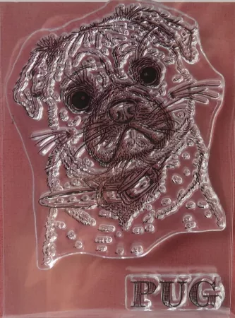 It's a Dog's Life Clear Stamp - Pug, Hunkydory