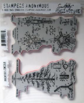 Stampers Anonymous, Tim Holtz Collection Stempelset Inventor 5