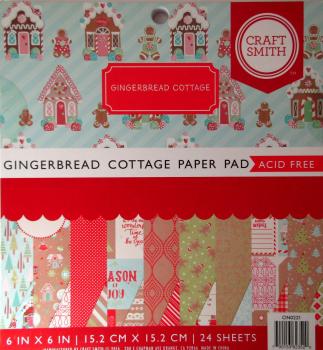 Craft Smith, Paper Pad Gingerbread Cottage