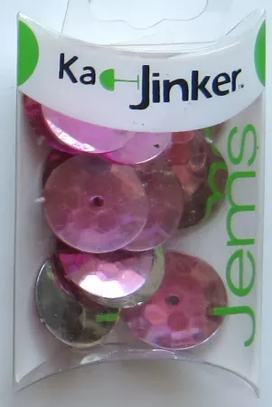 Ka-JinkerJems, Kreis facettiert, hell violett, Blumenthal Craft