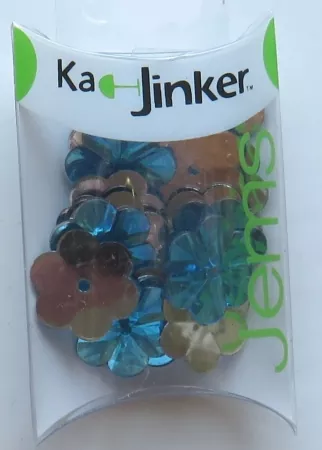 Ka-JinkerJems, Blüte, türkis, Blumenthal Craft