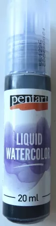 Liquid watercolor violet, Pentart