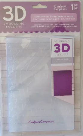 3D Embossing Folder, Vogelkäfig, Crafters Companion
