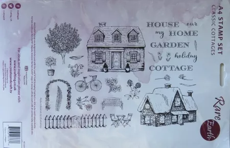 Clear Stamps, The Lab, Classic Cottages , DIN A 4