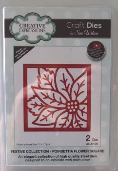 Creative Expressions • Festive Collection - Poinsettia