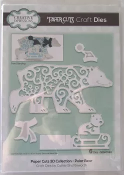 Creative Expressions • Paper Cuts - 3D Polar Bear