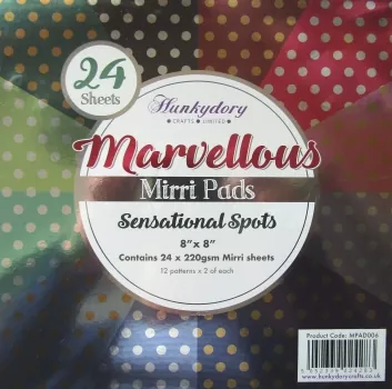 Marvellous Mirri Pad Sensational Spots ,Hunkydory
