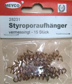 Meyco, Styroporaufhänger, 15 Stück