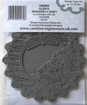 Creative Expressions • Stamp Eliza`s Dragonfly Daisy