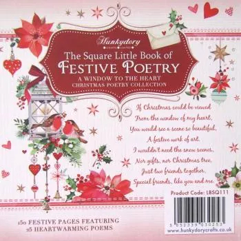 Hunkydory, Square Little Book Festive Poetry