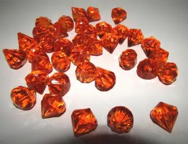 MBI, Acryldiamanten, orange, ca 120 g