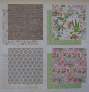 Grahic45, Scrapbook Block Botanical Tea