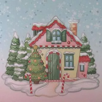 Yvonne Creations, Background Paper Book 3 Christmas