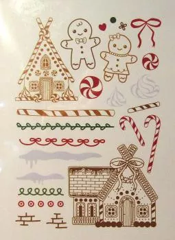 Yvonne Creations, Clear Stamps Sweet Christmas