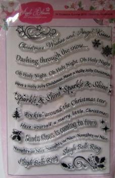 Apple Blossom, Stamps Christmas Sentiments