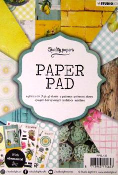 Studiolight, Paper Pad Holiday, Citron