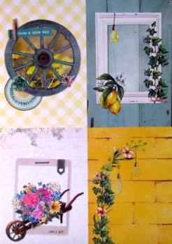 Studiolight, Paper Pad Holiday, Citron