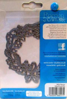 Tonic Studios • Rococo Holly Wreath