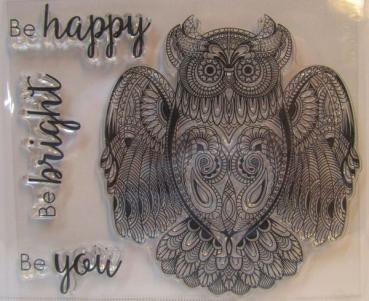 Kaisercraft, Stanz.- und Stempelset Owl