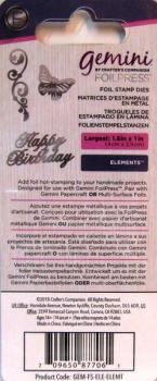 Crafters Companion, Die Foil Stamp cut Dies Elegant Motifs