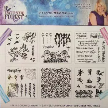 Crafter's Companion Sara Signature Enchanted Forrest Foil Transfer