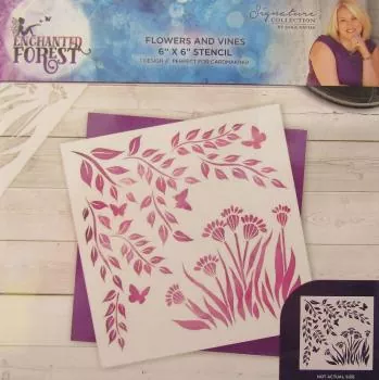 Crafter's Companion Sara Signature Enchanted Forrest Flowers and Vines