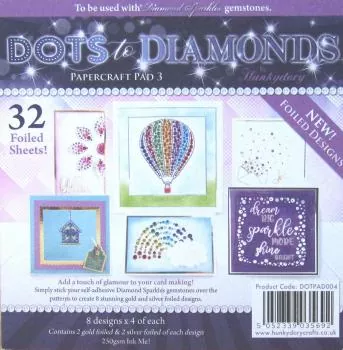 Hunkydory, Dots to Diamonds,Paper Pad