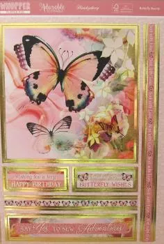 Hunkydory, Whopper Topper Pad Butterfly Beauty