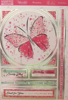 Hunkydory, Whopper Topper Pad Butterfly Beauty