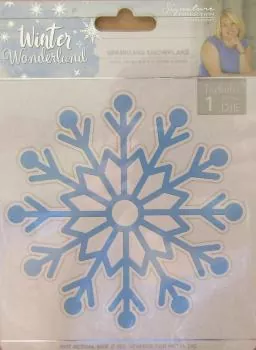 Crafter's Companion Sara Signature Winter Wonderland, Sparkling Snowflake