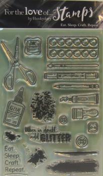 Hunkydory, For the Love of Stamps Eat, Sleep, Craft, Repeat