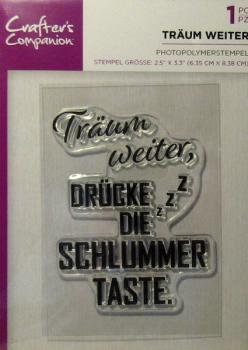Crafters Companion, Stamp Träum Weiter