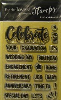 Hunkydory, For the Love of Stamps Lets Celebrate