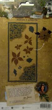 Studiolight Cutting Dies Snowflake & Poinsettia