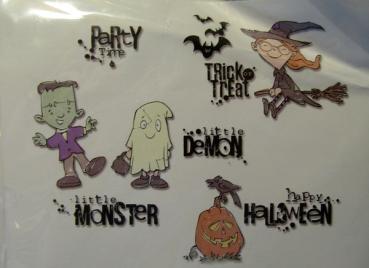 Sizzix, Stamps Fright Night