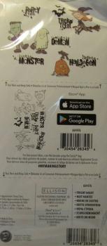 Sizzix, Stamps Fright Night