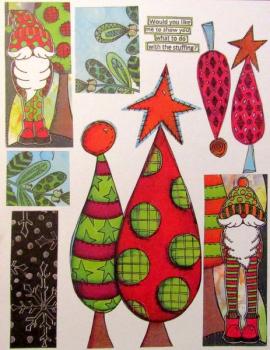 Ranger • Dylusions Christmas Collage Sheets 2