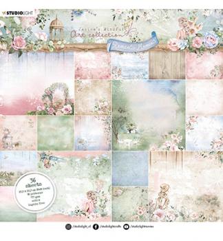 Studiolight • Paper pad Background patterns Romantic Moments nr.96