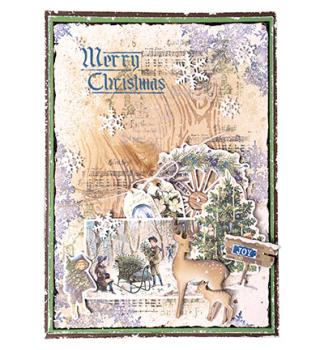 Studiolight • Paper Pad Small Designs & Elements Vintage Christmas nr.115