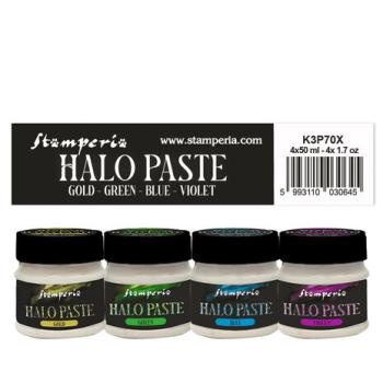 Stamperia, Songs of the Sea Halo Paste Assortiment 4x50ml