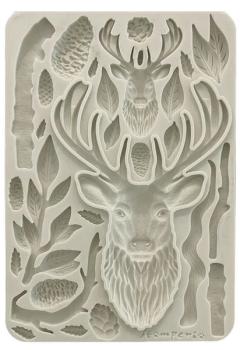 Stamperia, The Owl's House A5 Silicon Mould Deer