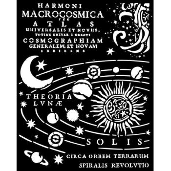 Stamperia, Fortune Thick Stencil Constellation