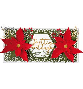 Marianne Design • Die Tiny's Poinsettia
