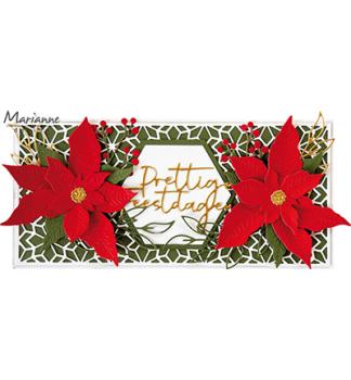 Marianne Design • Die Tiny's Poinsettia